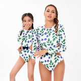 Family Matching Parent-child Conservative One-piece Sexy Bikini Swimsuit