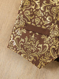 2-6T Kid Boys Bronzing Formal Wedding Suit 4 Pcs Set
