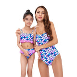 Swimsuit Parent-Child Mermaid Bikini Mother Daughter Swimsuit Girl