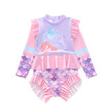 Kid Baby Girl One-piece Ruffle Fashion Swimsuit