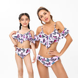 Family Matching Parent-child Swimsuit Split Mother and Daughter Swimsuit