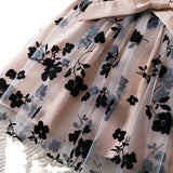 Kid Girls Spring Summer Flying Sleeves Floral Dresses