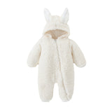 Baby Warm Imitation Lamb Fleece Thickened Romper