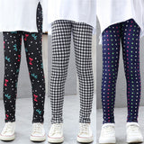 2-12T Kid Girl Korean Thin Milk Shredded Leggings Pants