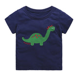 Kid Baby Boy Summer Knitted Bottoming T-Shirts