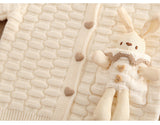 1-6T Kid Baby Girls Autumn Winter Knitted Suit 2 Pcs Set