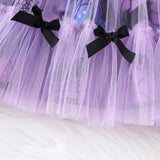 1-8Y Kid Girls Spring Autumn Halloween Stitching Dresses