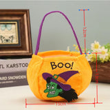 Handheld Pumpkin Bag Witch Ghost Owl Sugar Bag Halloween Decoration