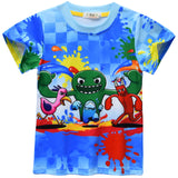 Kid Game Garten of Banban Ban Leisure Short Sleeved T-shirt Top