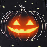 1-8Y Kid Baby Boys Girl Halloween Cartoon Pajamas Jack-o-lantern 2 Pcs Set