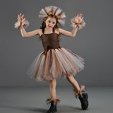 Halloween Children's Animal Role-playing Costume Lion King Costume Girls Party Performance