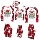 Family Matching Parent-child Loungewear Christmas Plaid Pajamas