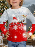 New Girls Cute Casual Fashion High Quality Christmas Women's Long Sleeves