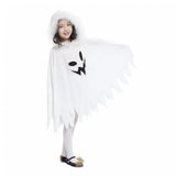 3-10Y Halloween Kid Girl Pixie Hooded Cape Masquerade Ball Cosplay Costume