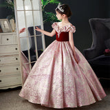 Kid Girl Host Princess Evening Dresses