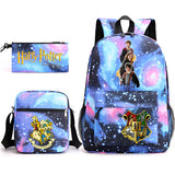 Kid Film Television Harry Potter Printed Backpack Casual Students Bags