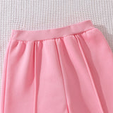 5-14Y Kid Girl Spring Autumn Love Long-sleeved Casual Suit 2 Pcs Set
