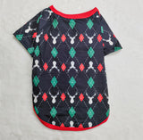 Family Matching Monster Letters Christmas Parent-child Loungewear Pajama Set