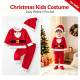 1-10T Kids Baby Boy Christmas Party Suit 3-piece Set