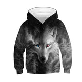 Children's Long-sleeved Hooded Pullover Sweater Trendy Children's Pullover Top