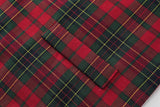 1-5Y Kid Baby Boys Red Plaid Christmas Suit Multi-piece Set