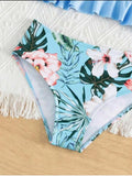 Family Matching Parent-Child Bikini Sexy Mother Daughter Father Son Swimsuit