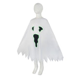 Halloween Children's Costume White Black Luminous Ghost Glow Cloak Shawl Party Dress Up