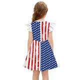 Kid Baby Girl Independence Day Digital Printing Dresses