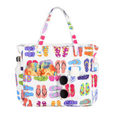 Beach Travel Hand-printed Storage Bag