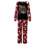 Family Matching Parent-child Loungewear Christmas Stitching Pajamas