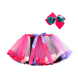 Kid Baby Girl Fluffy Convex Half Body Princess Skirts