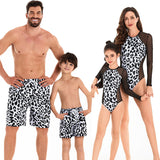 Family Matching Parent-child Swimsuit Bikini Elastic Waist Swimsuit
