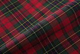 1-5Y Kid Baby Boys Red Plaid Christmas Suit Multi-piece Set