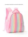 Kid Student Backpack Rainbow Travel Leisure Schoolbags