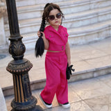 Kid Baby Girl Summer Suit Casual Fashion 2 Pcs Set