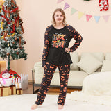 Family Matching Halloween Christmas Parent-child Loungewear Pajamas