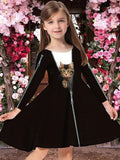 Girls Dress Romantic Color Playful Cartoon Cute Girls Dress