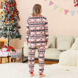 Family Matching Parent-child Loungewear Christmas Plaid Splicing Pajamas