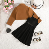 Kid Girl Korean Version Fashionable 3 Pcs Sets