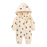 Baby Spring Autumn Onesie Fleece Boys Girls Long-sleeved Rompers