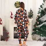 Family Matching Halloween Christmas Parent-child Loungewear Pajamas