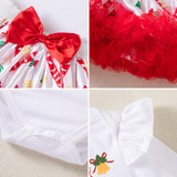 0-18M Baby Christmas Cute Long-sleeved 3 Pcs Set