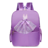 Kid Girl Cute Nylon Ballet Dance Backpack Large Capacity Waterproof Schoolbag