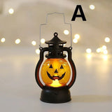 Halloween Pumpkin Ghost Face Lamp Portable Skull Decoration Light