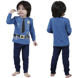 1-10Y Kid Boy Girl Halloween Pajamas Cartoon Cute Pumpkin Skeleton Carnival Nightwear