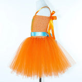 6M-12T Kid Baby Girls Super Kitties Tutu Halloween Cartoon Carnival Party Perform Princess Dress