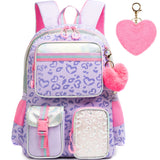 Aesthetic Backpack School Bag for Elementary Student Teen Girls
