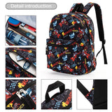 Kid Teenager School Backpack Fashion Print Shoulders Bag