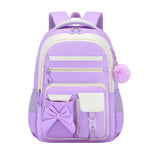 3 Pcs/set Elementary High School Bags Large Capacity Cute Backpack