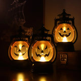 Halloween Pumpkin Ghost Face Lamp Portable Skull Decoration Light